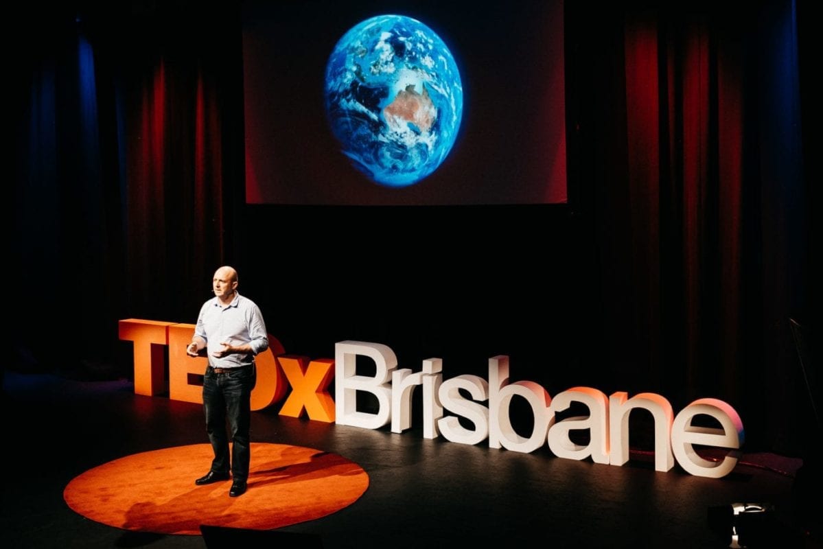 Richard Denniss Delivering His TEDx Talk