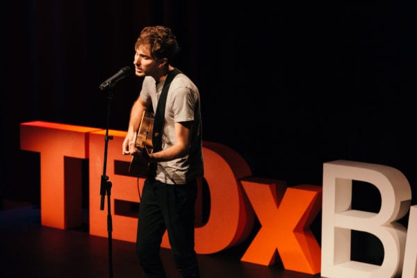 Jeremy Neale Performs Dancin & Romancin At TEDx Brisbane