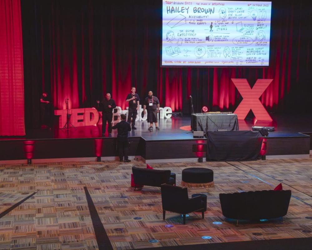 TEDxBrisbane 2023. #ThePowerOfIntention 14 October 2023, Brisbane, Australia.